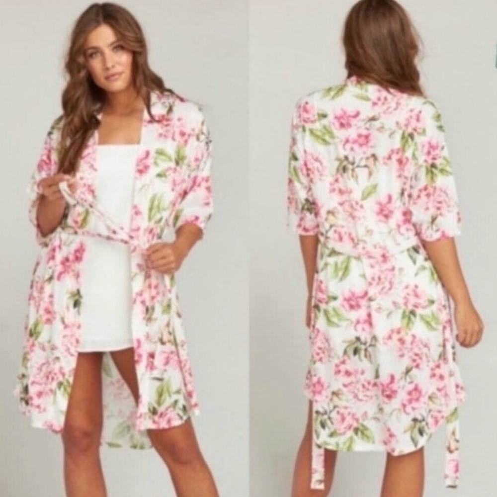 Show Me Your MuMu Garden Bloom Kimono Robe Cover Up One Size